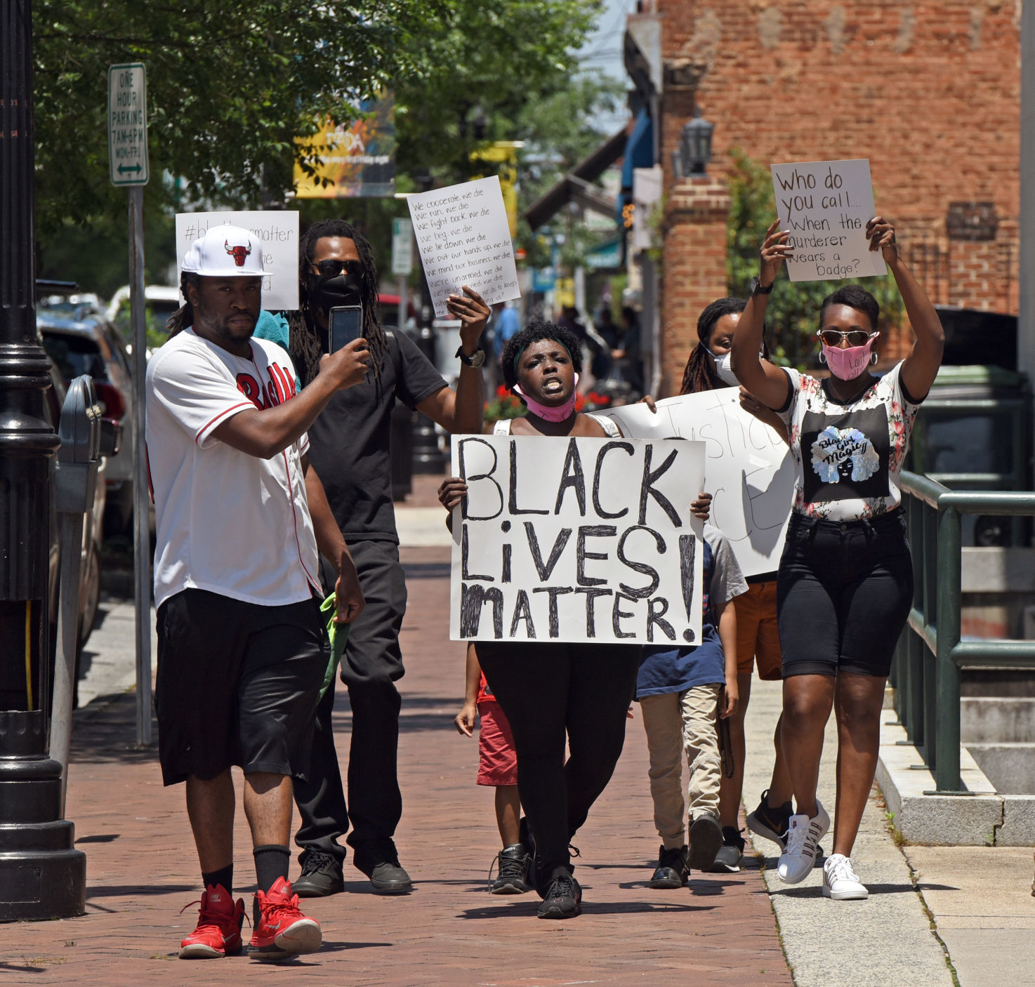 Barbershop protest